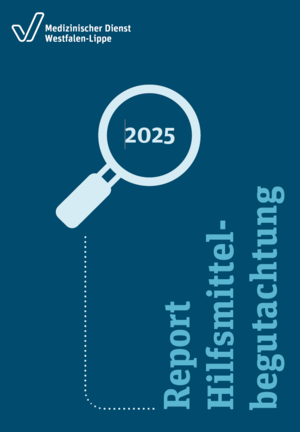 Cover des Hilfsmittelreports 2025