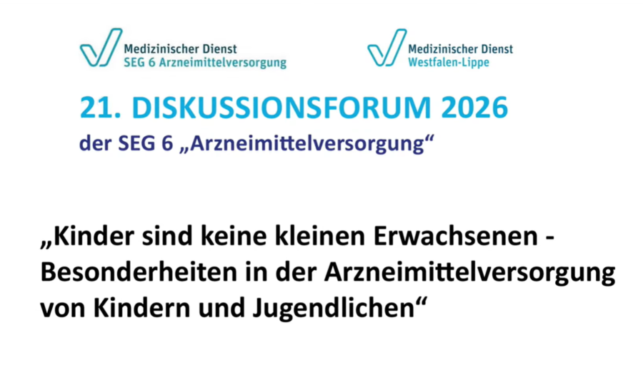 Ank&uuml;ndigung 21. Diskussionsforum