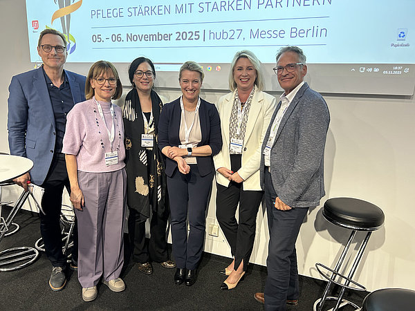 Dr. Rieger auf dem Deutschen Pflegetag.