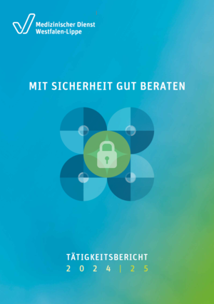 Cover des T&auml;tigkeitsberichts 2024/25