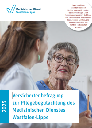 Cover der Versichertenbefragung 2025