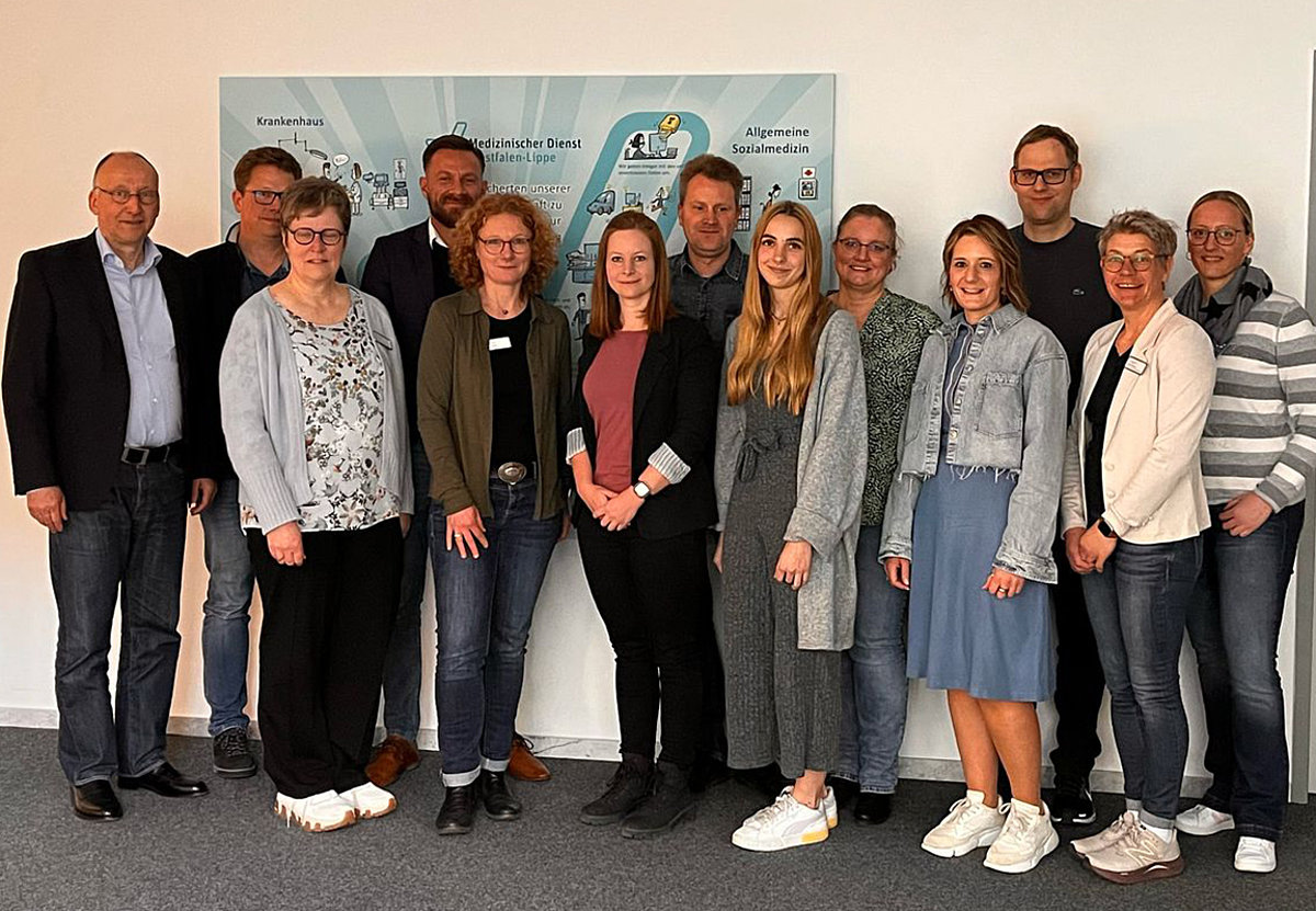 Pflegekassen und Medizinischer Dienst im Austausch.