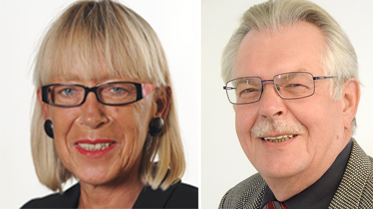 Petra Rahmann und Ralf Kuhnert sind die Vorsitzenden des Verwaltungsrates des Medizinischen Dienstes Westfalen-Lippe.